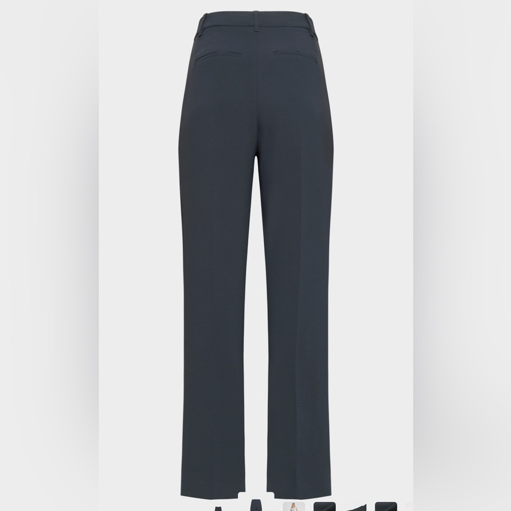 Aritzia Effortless Pants Dark Night Navy - Curve Fit - Crepette - Picture 2 of 3